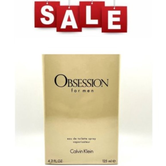 CK Obsession for Men by Calvin Klein Full size 4.2 FL oz.🆕SHIPS FAST 📦🏃🏻💨 - Picture 1 of 13